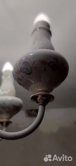 Люстра фарфор
