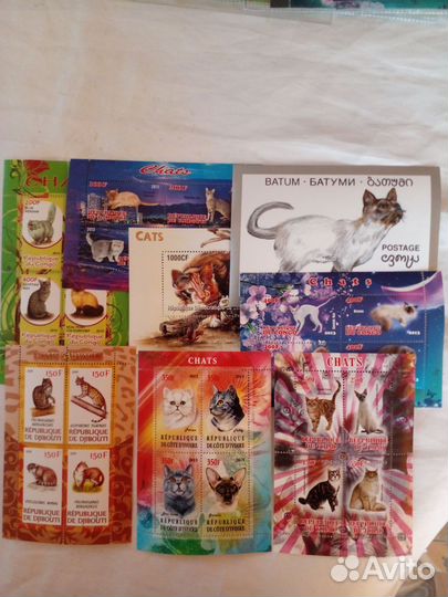 Блоки иностранных марок очень красивые