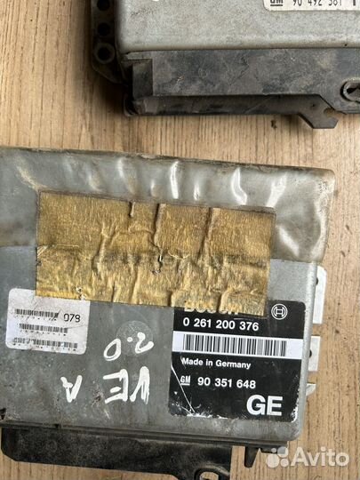 Эбу двигателя opel Вектра а, omega а