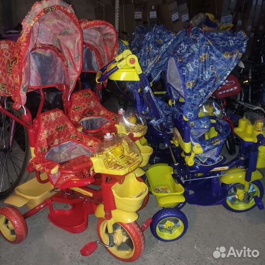 Трехколесный велосипед новый