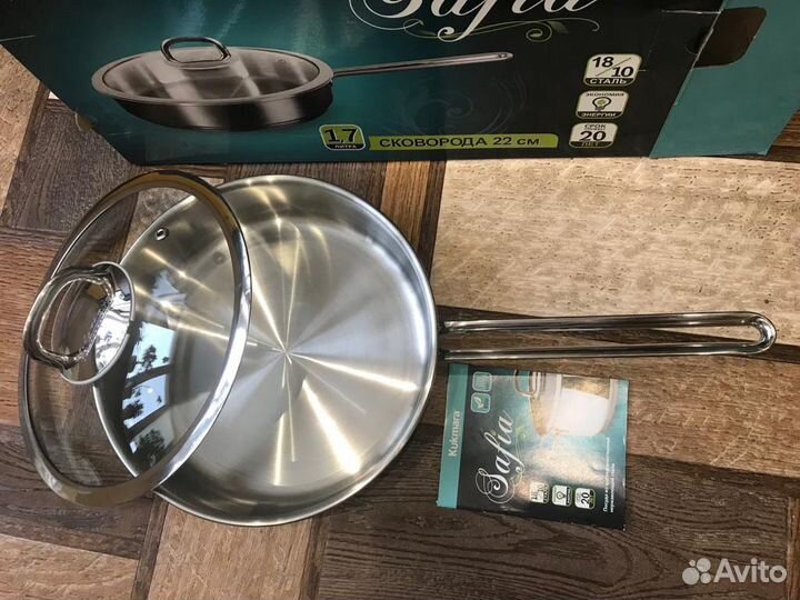 Сковорода нержавейка