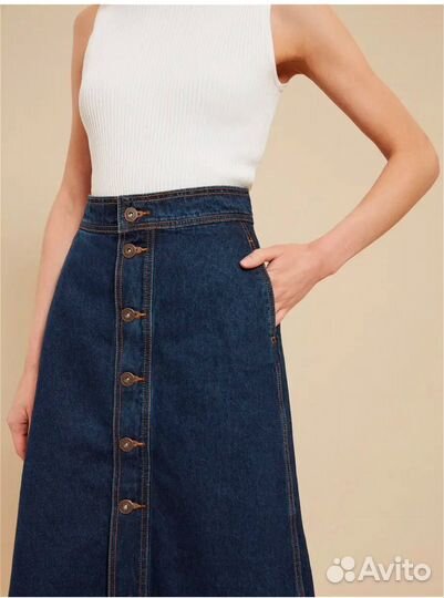 Джинсовая юбка