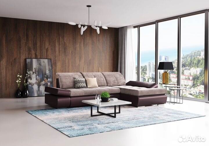 Диван угловой Сканди-2