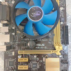 Комплект Asus h81m-c 1150