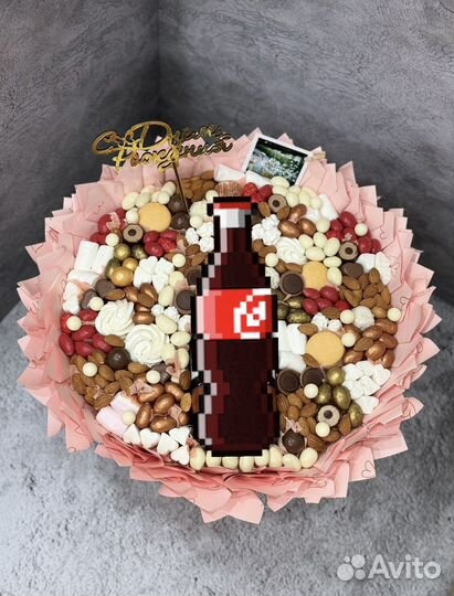 Женские букеты. Сьедобные букеты