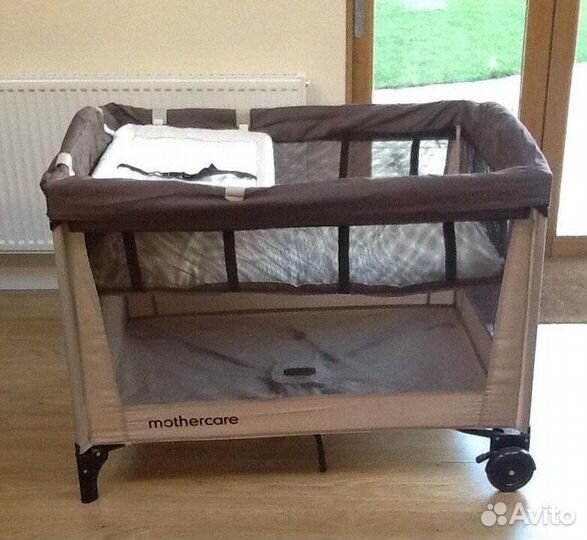 Детская кровать манеж с матрасом