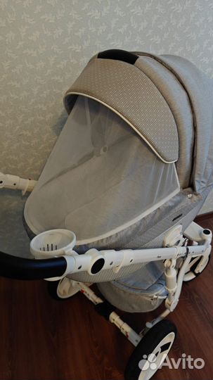 Коляска 2 в 1 Adamex Monte Carbon d37