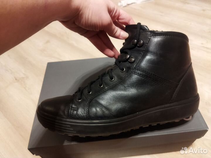 Ботинки мужские зимние ecco 45