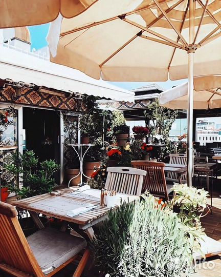 Круглые зонты. Зонты от солнца. Уличные зонты