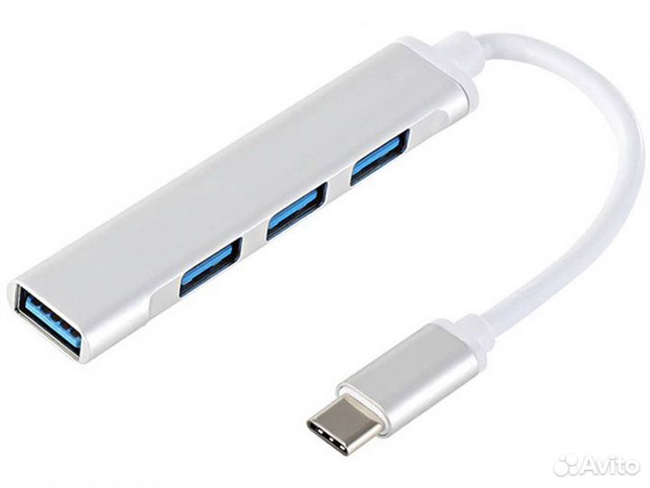 Type-C - концентратор, разветвитель, хаб gsmin B15