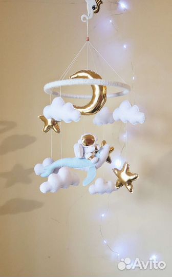 Мобиль из фетра