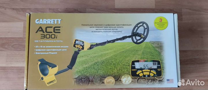 Металлоискатель garrett ace 300i