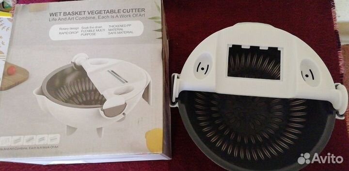 Овощерезка-дуршлаг 6 в 1