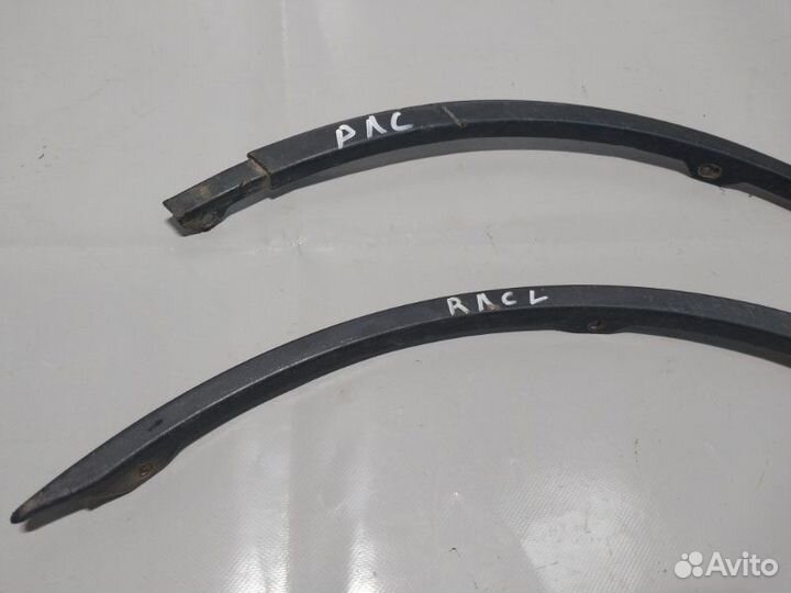 Молдинг на крыло передний Renault Logan седан