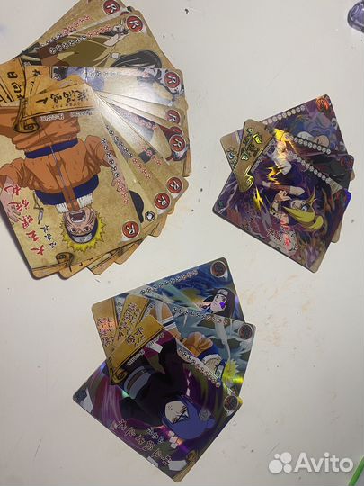 Карточки наруто