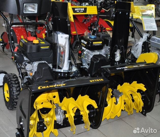Снегоуборщики Champion на выбор