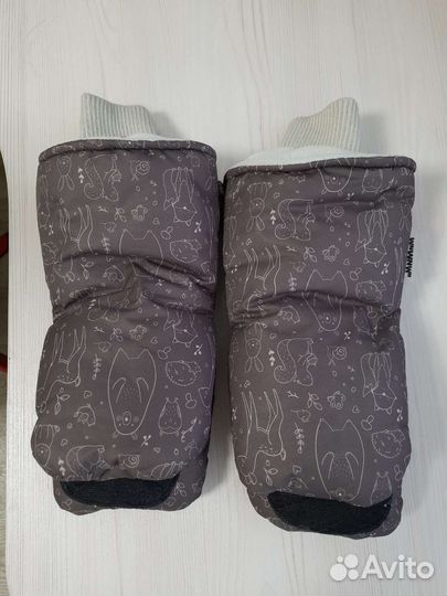 Муфта варежки на коляску мимими