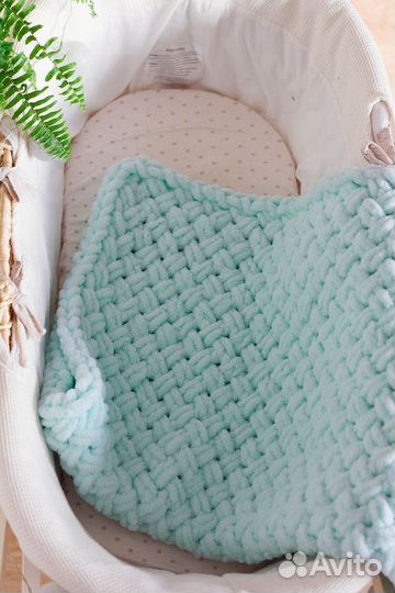 Плед детский плюшевый