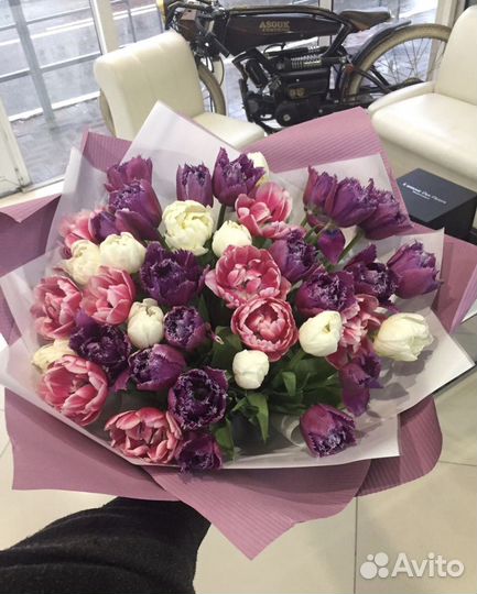 Тюльпаны букет цветов