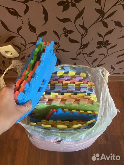 Мягкий коврик пазл