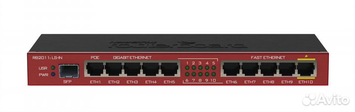 Роутер Mikrotik rb2011ils-IN