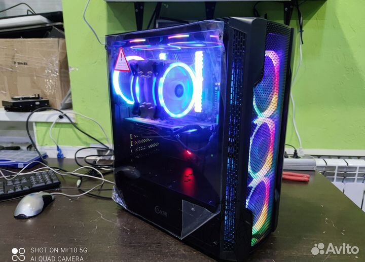Игровой пк intel i3 / AMD RX 480