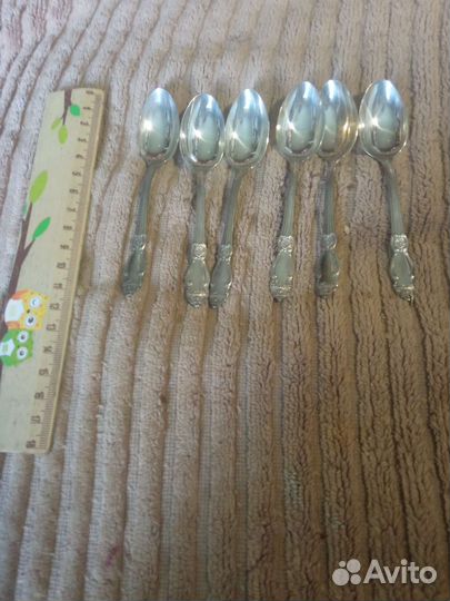 Кофейные ложки мельхиор