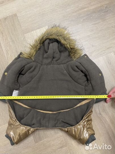 Зимний комбинезон на маленькую собачку