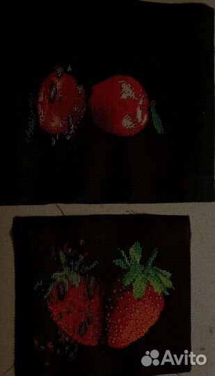 Готовая вышивка крестом бисером