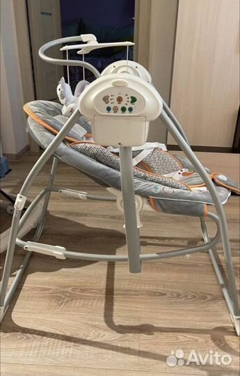 Детские качели шезлонг