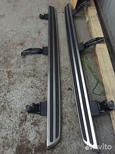 Пороги Audi Q7 S-Line 2022