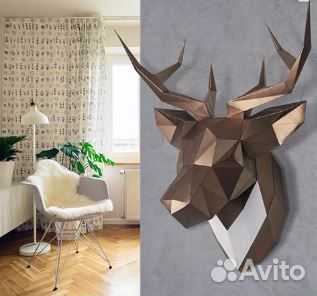 3D Конструктр из дизайнерского картона