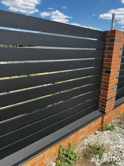 Забор ранчо (горизонтальный)