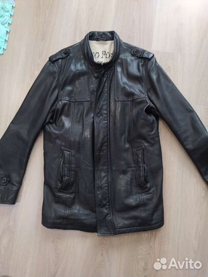 Кожаная куртка мужская Vito Ponti