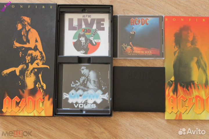AC/DC Bonfire - Box Set, 5 CD- USA