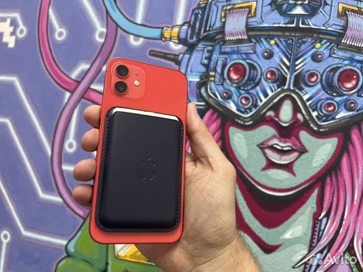 Apple magsafe leather wallet (кошелек для iPhone)