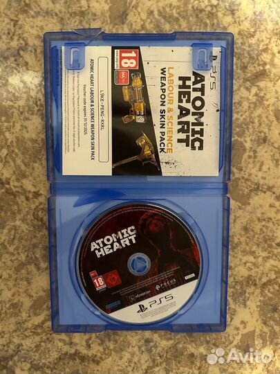 Atomic Heart PS5 диск