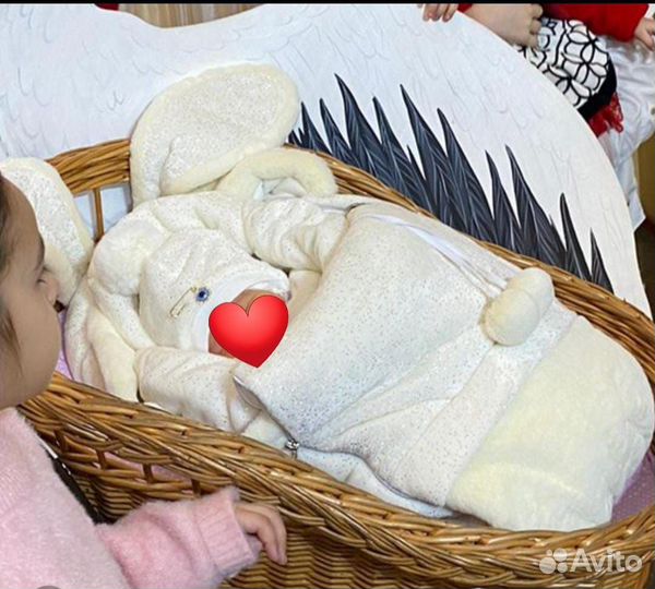 Конверт на выписку зимний