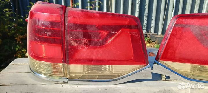 Стопари land cruiser 200 рестайлинг от 2015 года