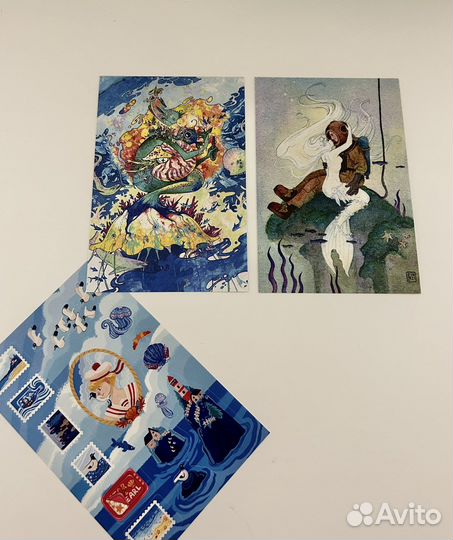 Мерч разных зинов и манги