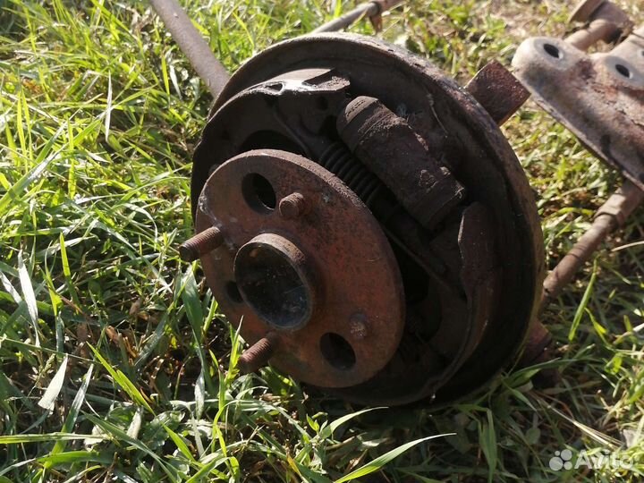 Задняя балка в сборе toyota corolla ae100