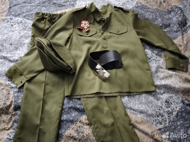 Военная форма к 9 мая для мальчиков и для девочки