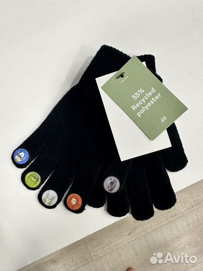 Комплект шапка и перчатки Н&М