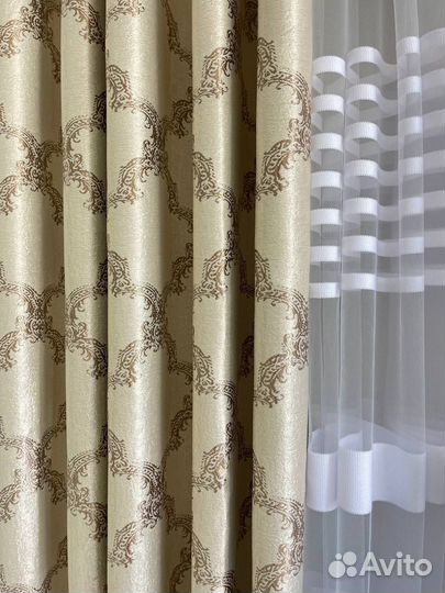 Шторы жаккард