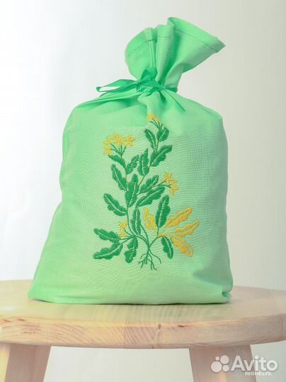 Мешочки льняные для хранения и декора
