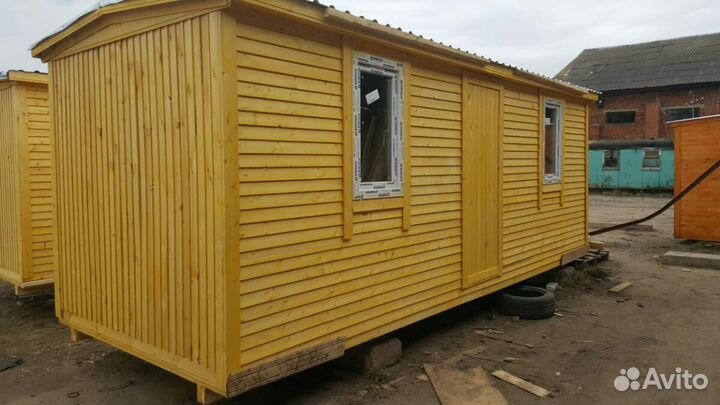 Вагончик для проживания с двумя комнатами