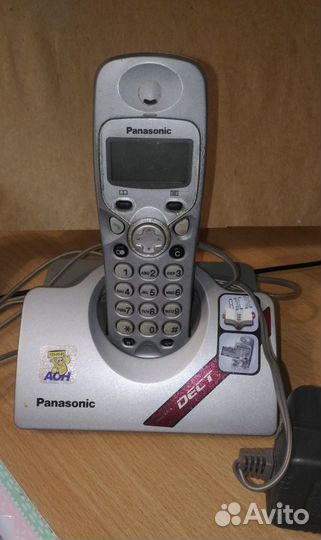 Беспроводной телефон Panasonic и Texet