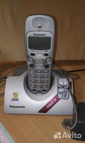 Беспроводной телефон Panasonic и Texet