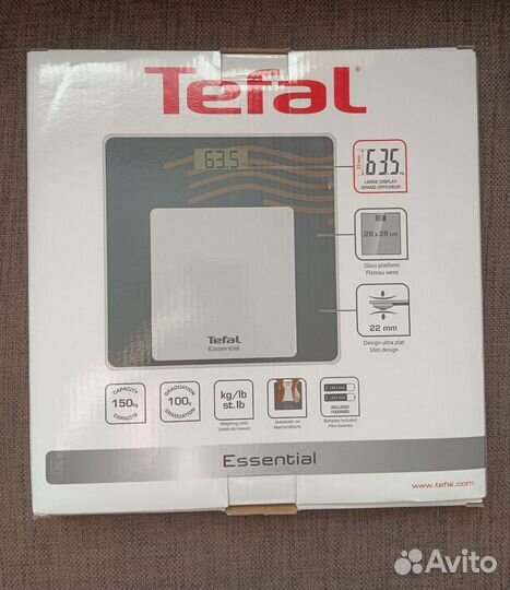 Новые Весы напольные tefal