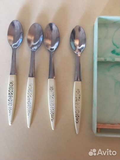 Ложечки коктейльные. Одесса. СССР 1967